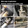 2.0/2.5 /3.0 Inch Stainless Steel Exhaust Muffler Weld Flange Connection Joint With Gasket