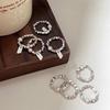 Women's Versatile Silver Pearl Elastic Ring: Fashionable, Simple Luxury for Any Occasion