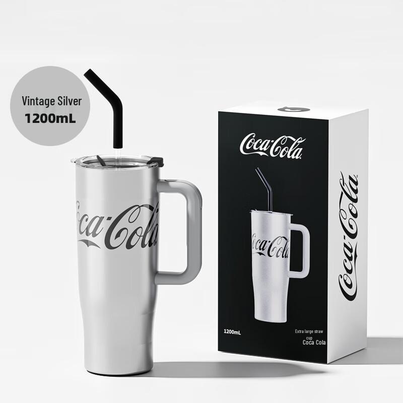 NONOO Coca-Cola Jumbo Insulated Straw Cup
