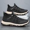 Men Hiking Shoes 2026 Spring Summer Breathable Mesh Sneakers Outdoor Footwear Walking Shoes Elastic Band Male Climbing Shoe