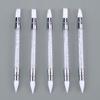 1Pc Dual-Ended 2 Ways Nail Art Silicone Sculpture Pen Carving DIY Painting Glitter Rhinestone Acrylic Manicure Dotting Tool