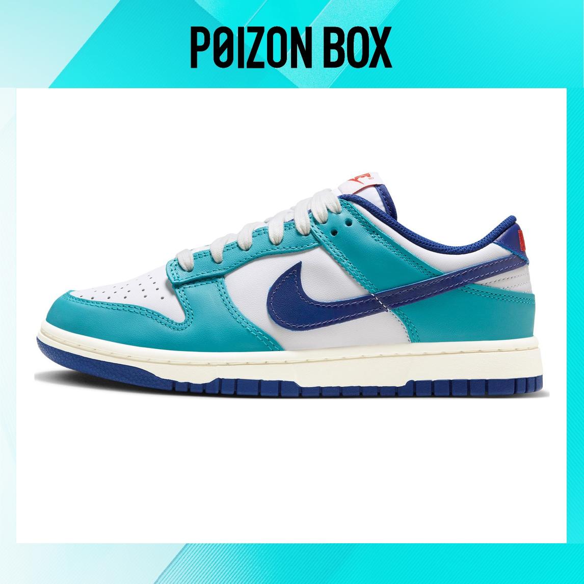 

кроссовки Nike Dunk Low Teal Nebula Deep Royal (Women s) FQ6870-141