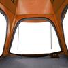 4 Person Camping Tent Grey and Orange Quick Release Waterproof