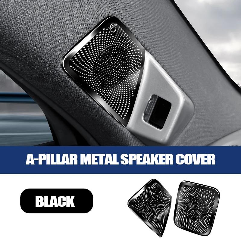 For BYD Equation Leopard Titanium 7 2025 2026 A-Pillar Metal Speaker Cover Front Pillar Speaker Grille Auto Interior Accessories