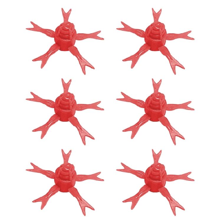 6Pcs Soft Swimming Lures Slow Floating Lures Baits Artificial Fishing Lures Simulation Jellyfish Soft Swimming Lures Set