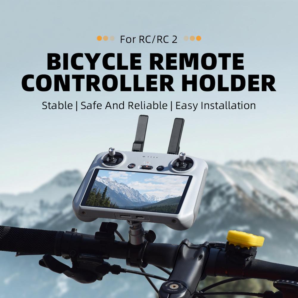 RC RC2 Remote Control Bike Holder 360° Rotatable RC Holder Bicycle Bracket Holder for DJI Mini 3 4 Pro Drone Accessory