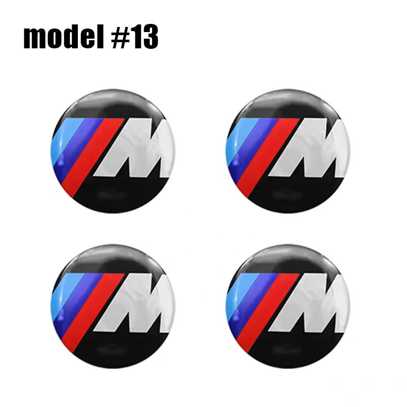 WW56/60/65/70mm Car Badge Wheel Center Cover Stickers Hub Caps Decal For BMW M Z4 M3 M5 M6 X3 E46 E90 E39 F10 F20 F30 G20 E60 X6