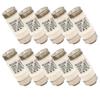 10 Pcs Neozed Fuses Replacement D01 D02 16A/25A/32A/63A/50A gL/gG 400VAC D0 Type Fuse Insert Fusibles Easy to Use