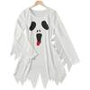 Cross-Border European & American Sexy Halloween White Ghost Dress Costume for Women