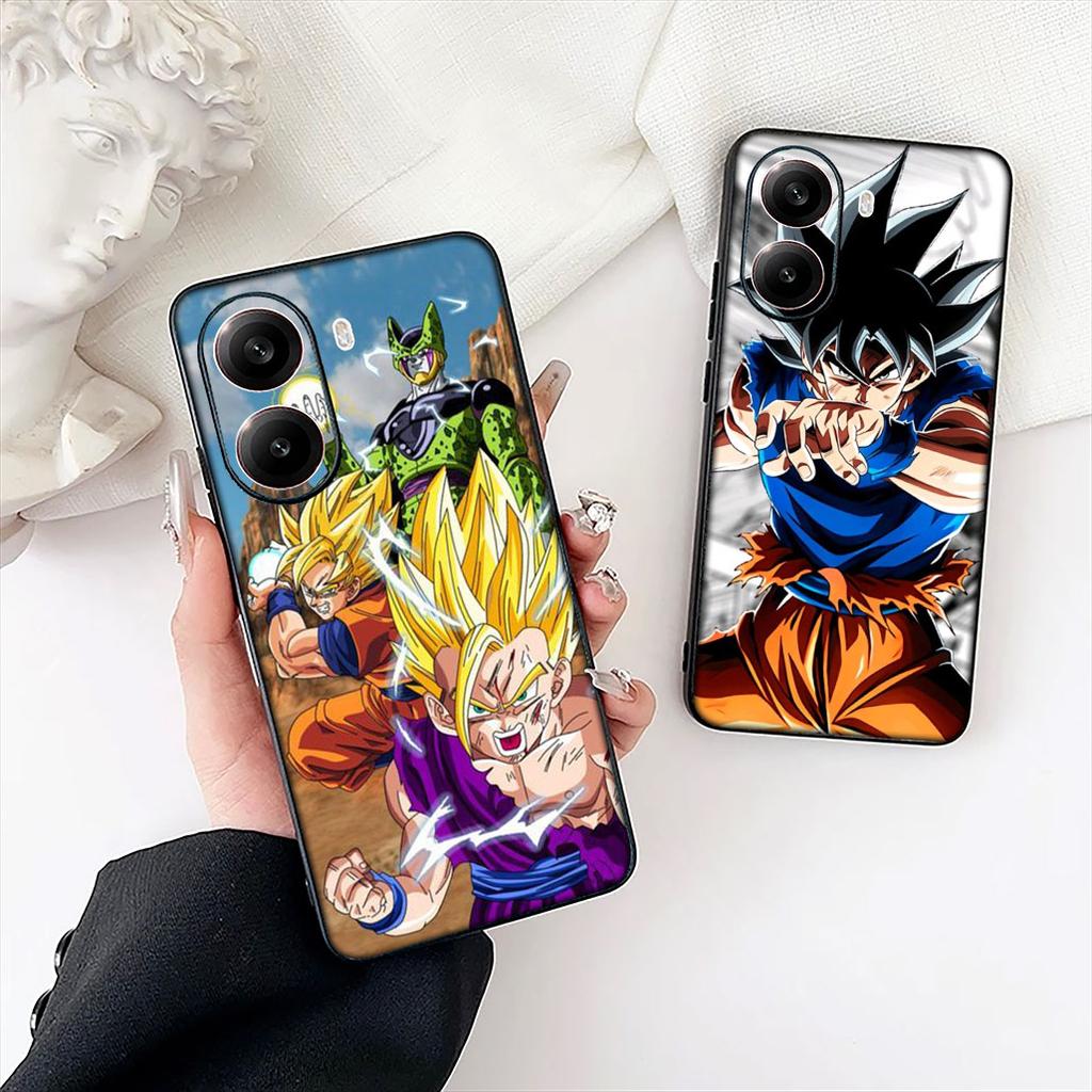 Dragons Goku Balls Son Gohan Phone Case for Motorola Moto Edge 50 30 Fusion 40 NEO Ultra Pro G22 G23 G20 G35 G84 G13 G53 Cover