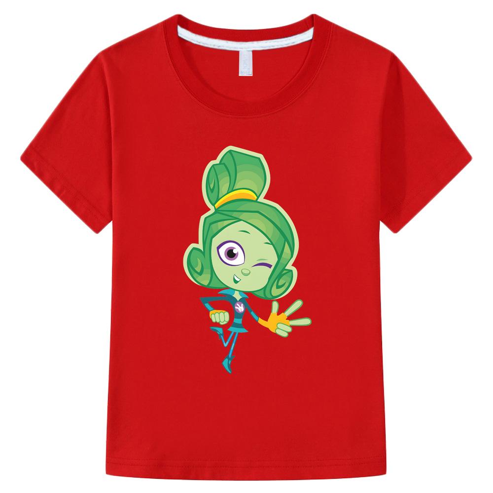 Cartoon Print The Fixies Kids Tshirt Casual Kawaii Boys Girls Tee-shirt Funny Graphic 100%Cotton Comfortable Short Sleeve Tees