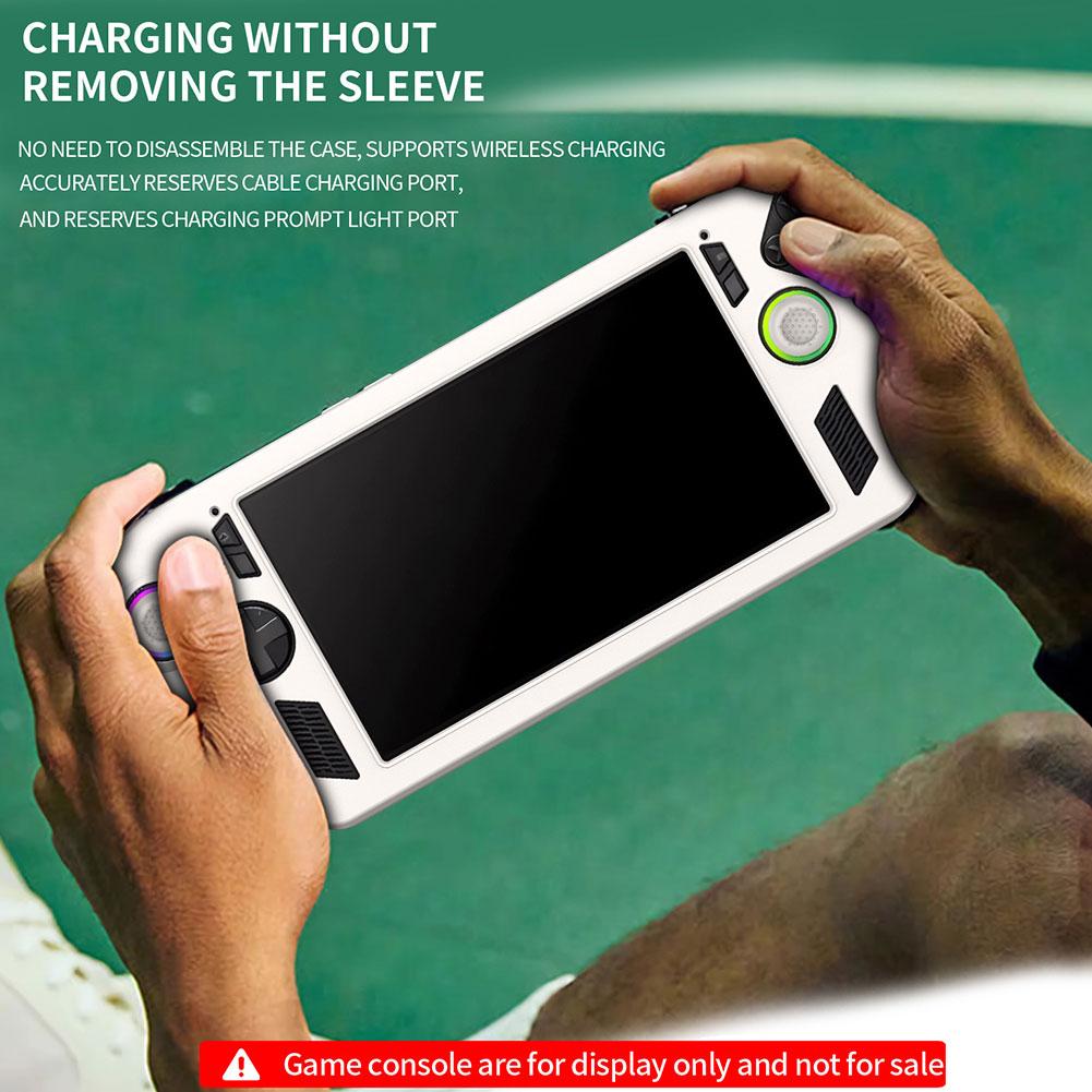 Silicone Protective Case For ASUS ROG ALLY X Game Console Anti-Scratch Anti-Slip Anti-Fall Soft Durable Easy To Install