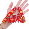 Hanging Decor Chinese New Year Mascot Cute Car Rear-view Pendant Pony Keychain  for Bag Decoration