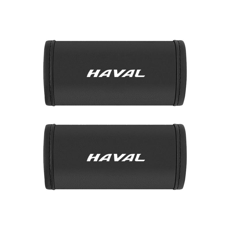 

2Pc Car Anti Slip Pull Glove Car Interior Leather Handle Protector Cover For Haval H6 Jolion H9 F7X F7 Dargo H1 H2S M6 H3 H4 H5