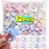 2-12pcs Clothing Clip Used for Trouser Leg Shortening Invisible Fixing No Sew Hidden Hem Device Multifunctional Page Holder Clip