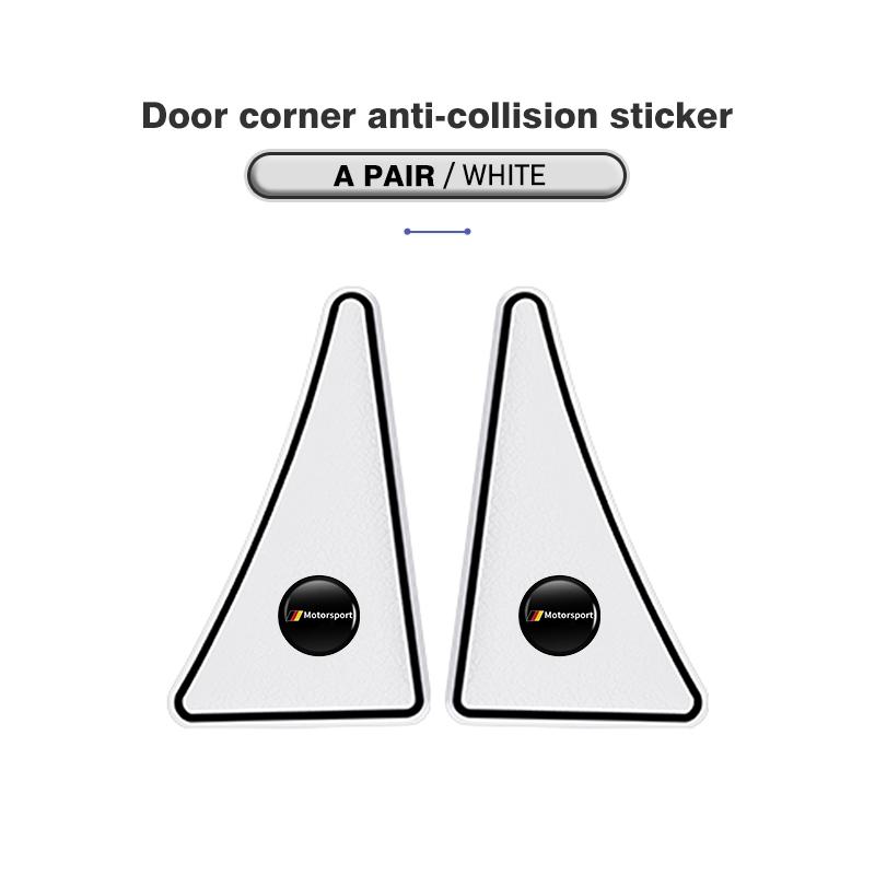 For BMW Car Door Anti-collision Corner Protectors Stickers Auto Accessories 1 2 3 5 7 Series X1 X2 X3 X4 X5 X6 G20 G30 G11 G12