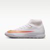 Mercurial Superfly 11 Academy TF High 'Білий Яскраво-червоний Розмитий'