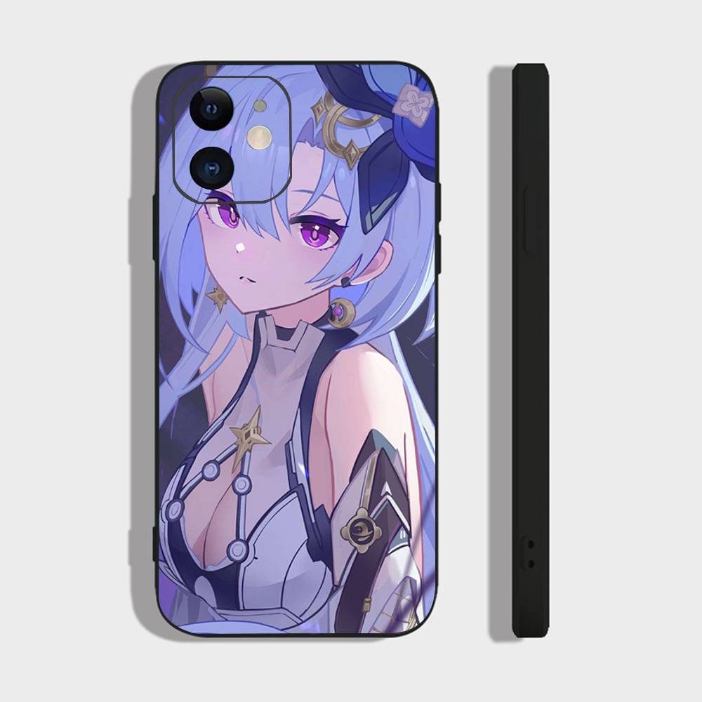Griseo Animated Game H-Honkai Impact 3rd Phone Case For IPhone 17 Air 16 15 14 13 Pro Max 11 12 Black Silicone Cover