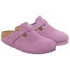 Birkenstock Boston EVA Abrasion Resistant Closed Toe Slippers Unisex Purple Regular Loose Fit 1030626