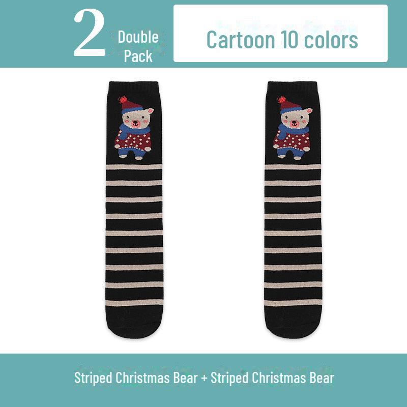 Kinder Cartoon Mittelrohrsocken: Leichte Frühling/Herbst Kniestrümpfe für Mädchen