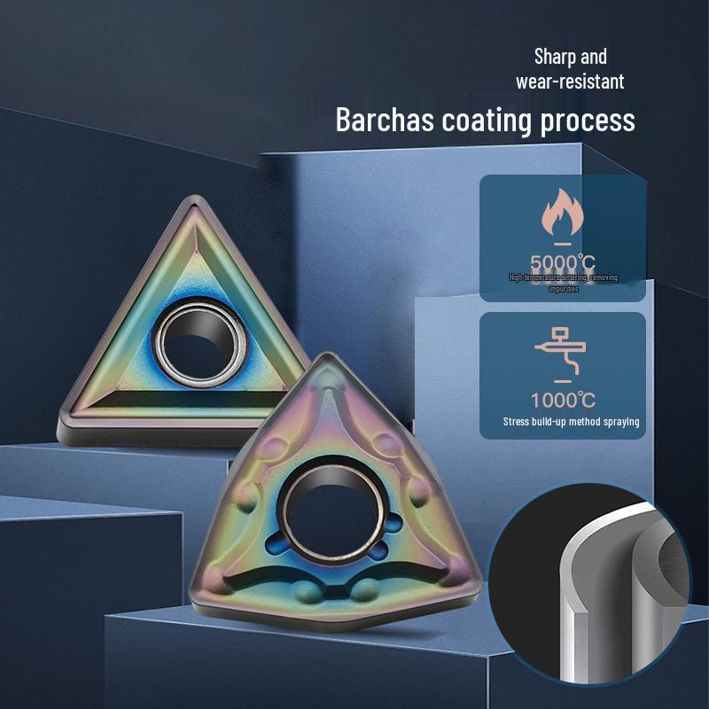 Triangular CNC Quenched Steel Lathe Blade - Superhard Tool Insert for Heat Treatment and Hardening