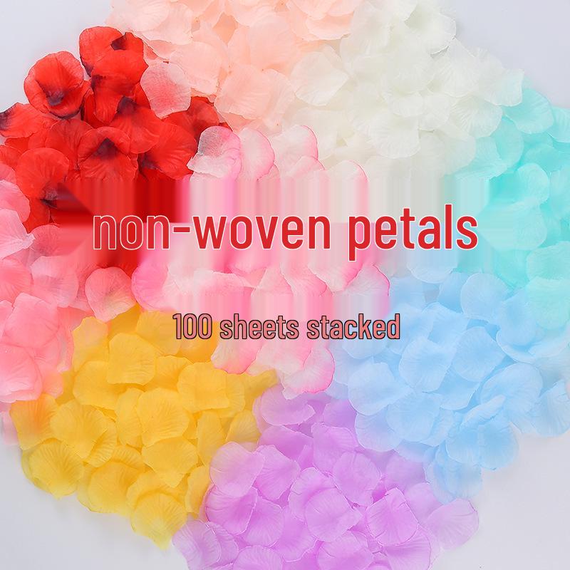 Simulierte Rosenblätter zum Streuen bei Hochzeiten, für Geständnisse, Heiratsanträge und zur Gestaltung von Veranstaltungsorten