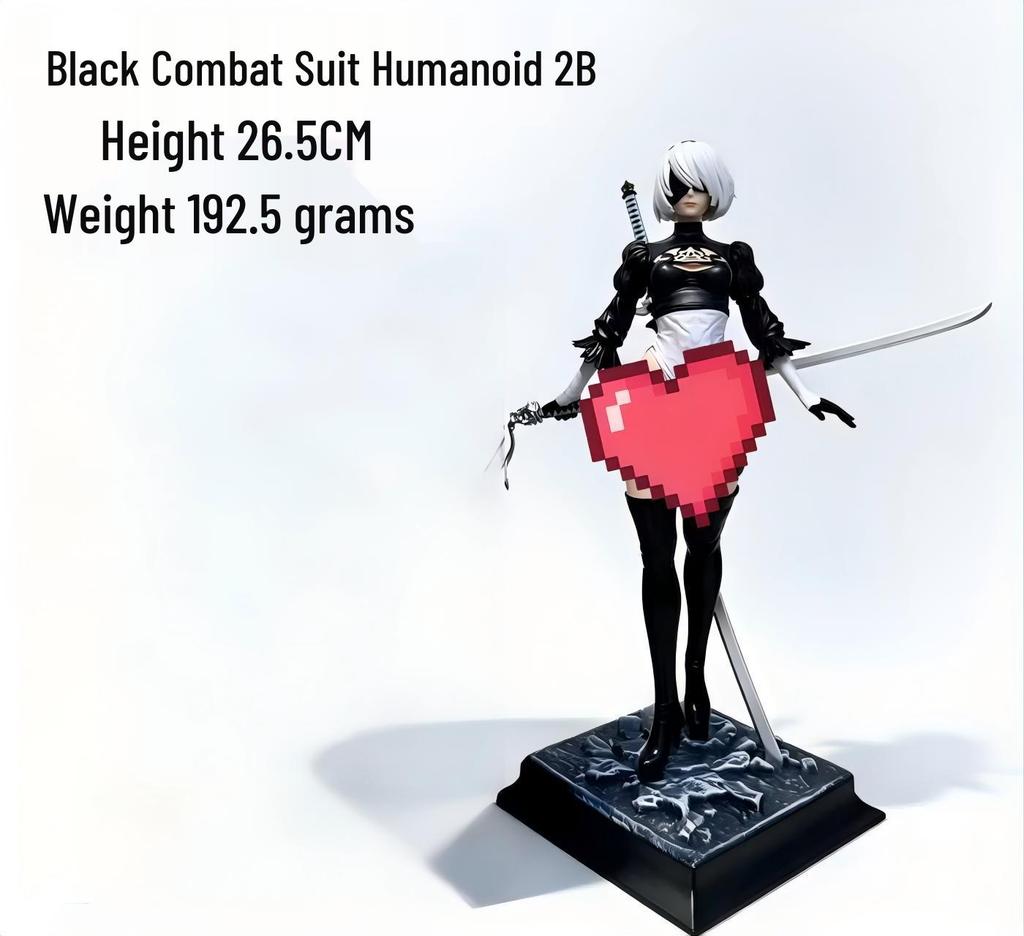 Leugnen: Automaten YoRHa Nr. 2B Anime Figur Desktop-Etui Schmuckstück