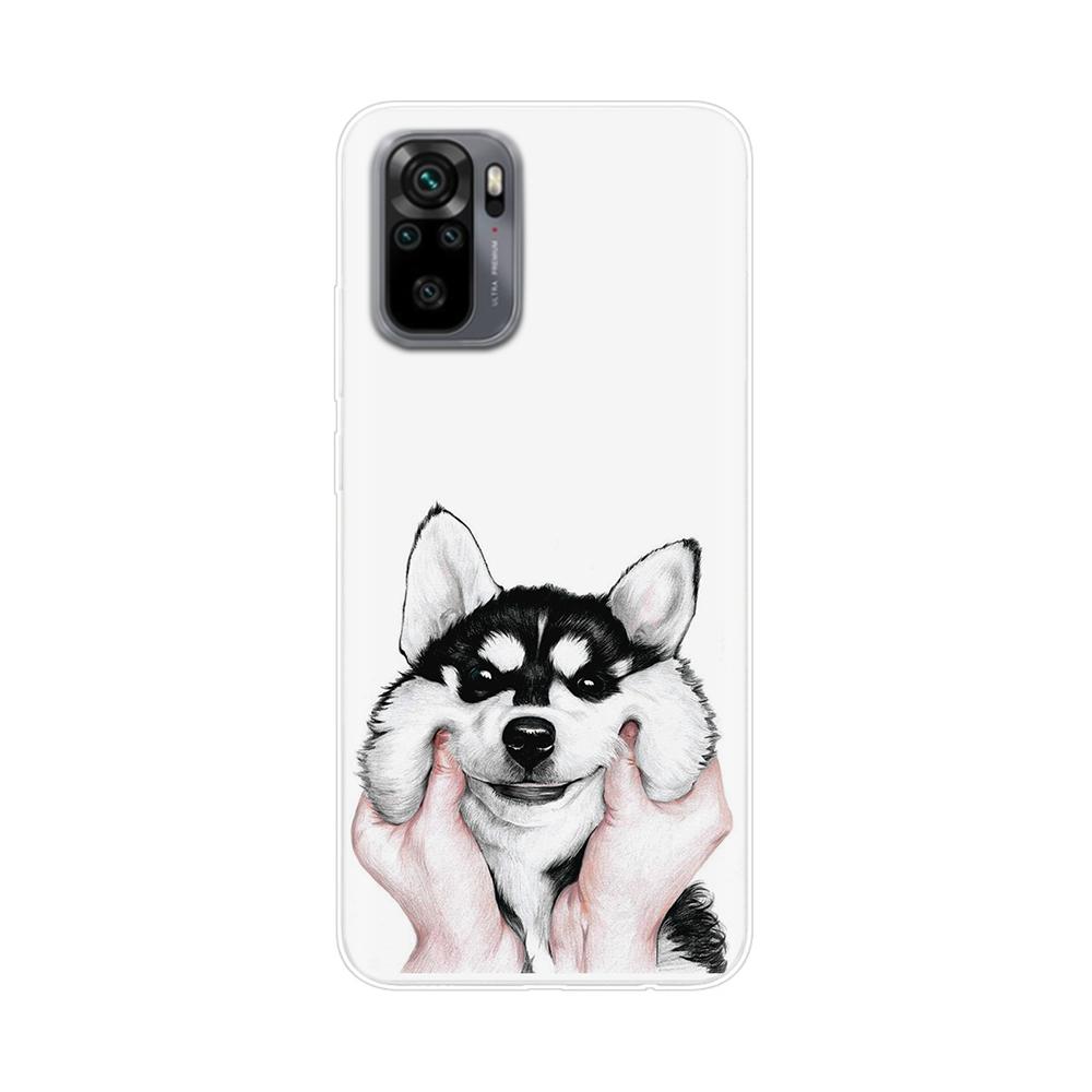 For Xiaomi Redmi Note 10S Case Note 10 Silicone Soft TPU Back Cover For Xiaomi Redmi Note 10 Pro Note10 S Phone Cases Coque Bags