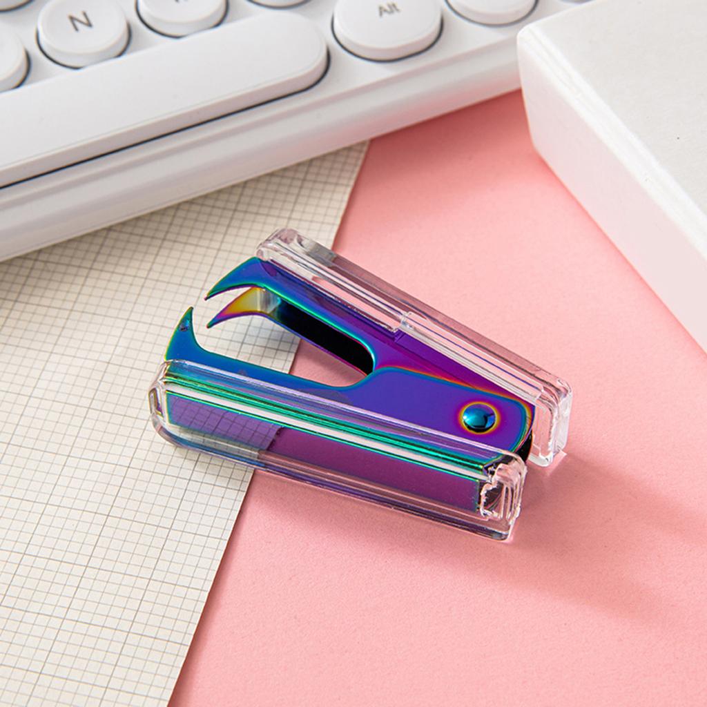 Ergonomic Staple Remover Mini Jaw Extractor Portable Staple Puller Simple To Operate for Office School & Home Use