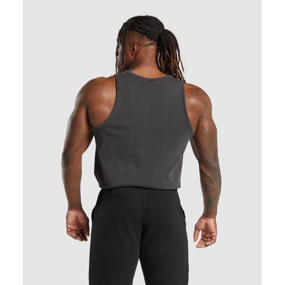 Gymshark Prémiové tílko Legacy Černé A6a7b Bb67