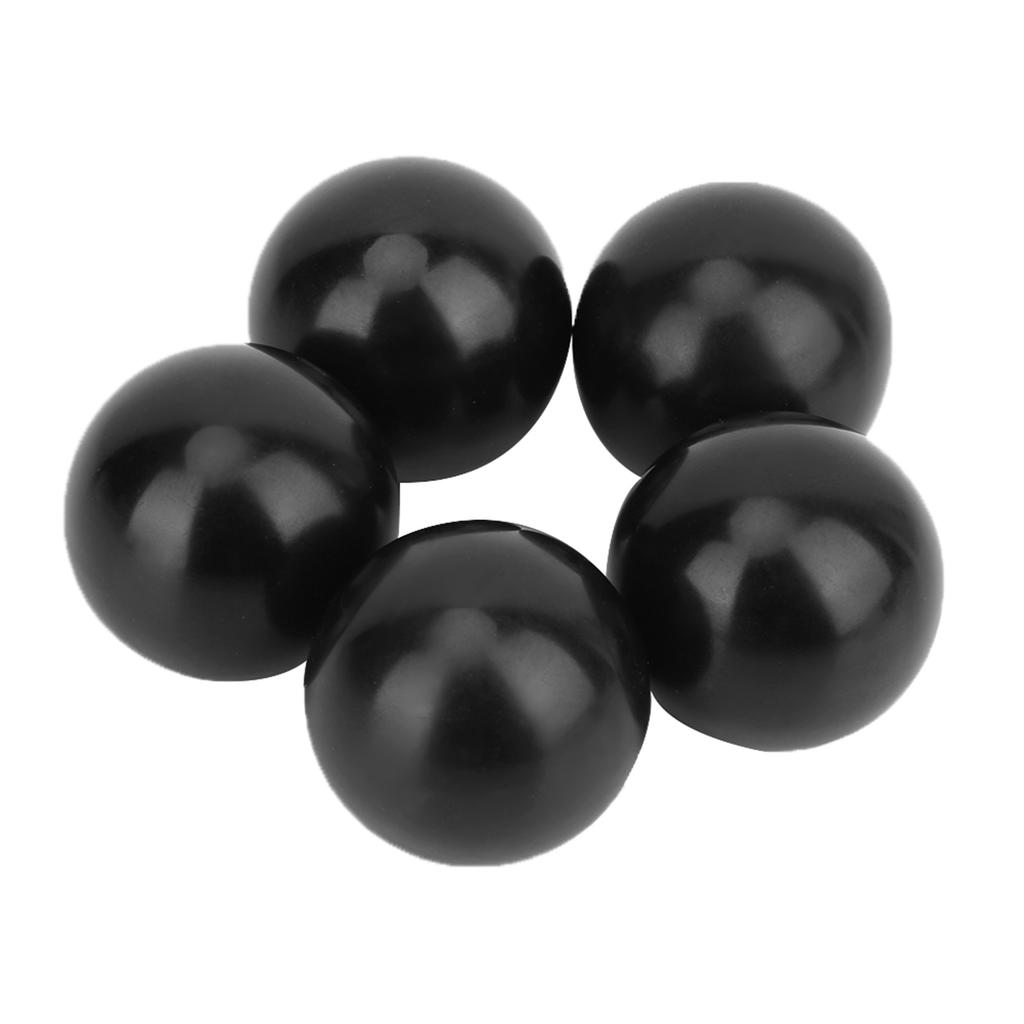 5Pcs Black Round Ball Engineering Plastic Lever Knob M10*35 Machine Tool Replacement