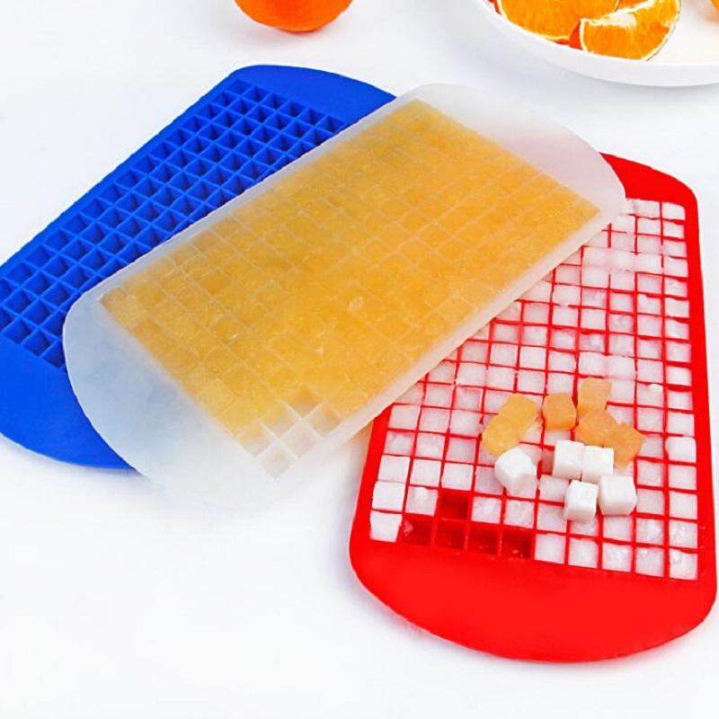 Ice Cube Tray 160 Grids 1X1Cm Silicone Fruit Ice Cube Maker Diy Creative Mold