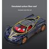 1/32 Pagani Fengshen BC Legierungs-Sportwagenmodell, mit Ton und Licht Kinder-Spielzeugauto, Spielfahrzeug Geschenk für Jungen Halloween