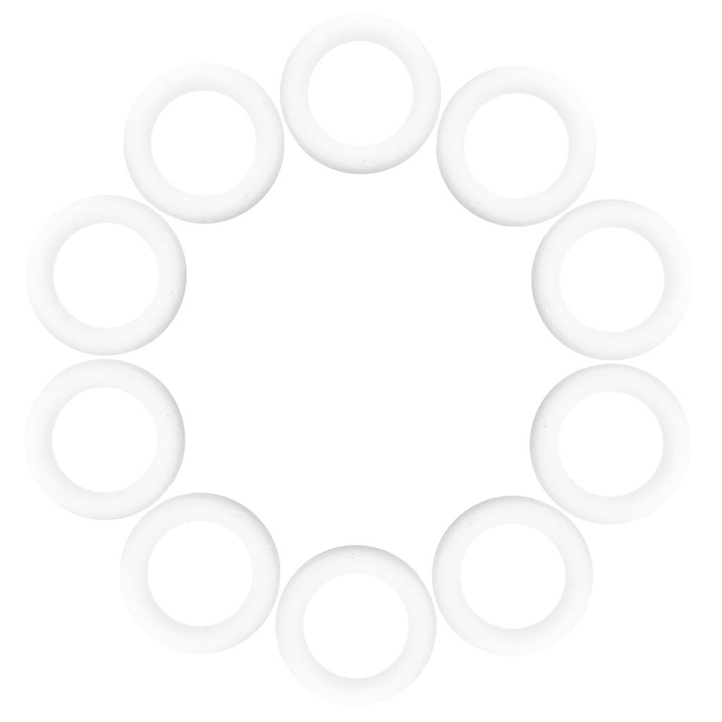 10Pcs DIY Foam Circles Light Easy-Carry Craft Models for Holiday Party Wedding Decorations Art Making Kits Foam Circle