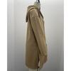 Fall Winter Women's Oversized Long Sleeve Hooded Mid-length Cardigan Coat Casual Fashion Outerwear for Women