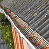Roof Gutter Filter Screen Black Gutter Guard For Rainwater Drainage Gutter