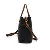 Women's PU Leather Tote Bag, Vintage Brown Bucket Handbag, Small Capacity Shoulder Crossbody Bag, Casual Daily Commuter Bag for Work Shopping Travel