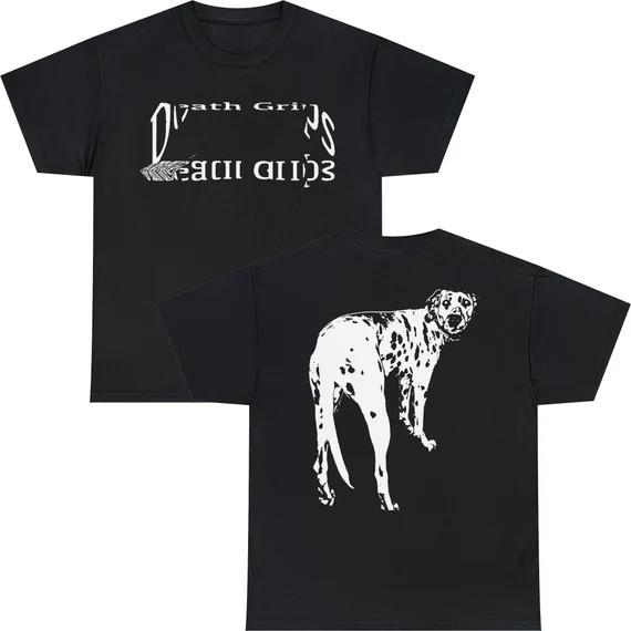 DEATH GRIPS Dalmatian Black T-shirt Size S-5XL KN448 Unisex T-Shirt S