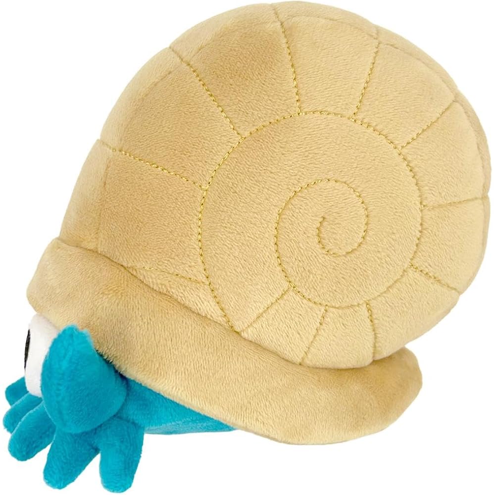 Sanei Boeki Pokemon All Star Collection Omanyte Plush Toy 14cm x 15cm x 13cm