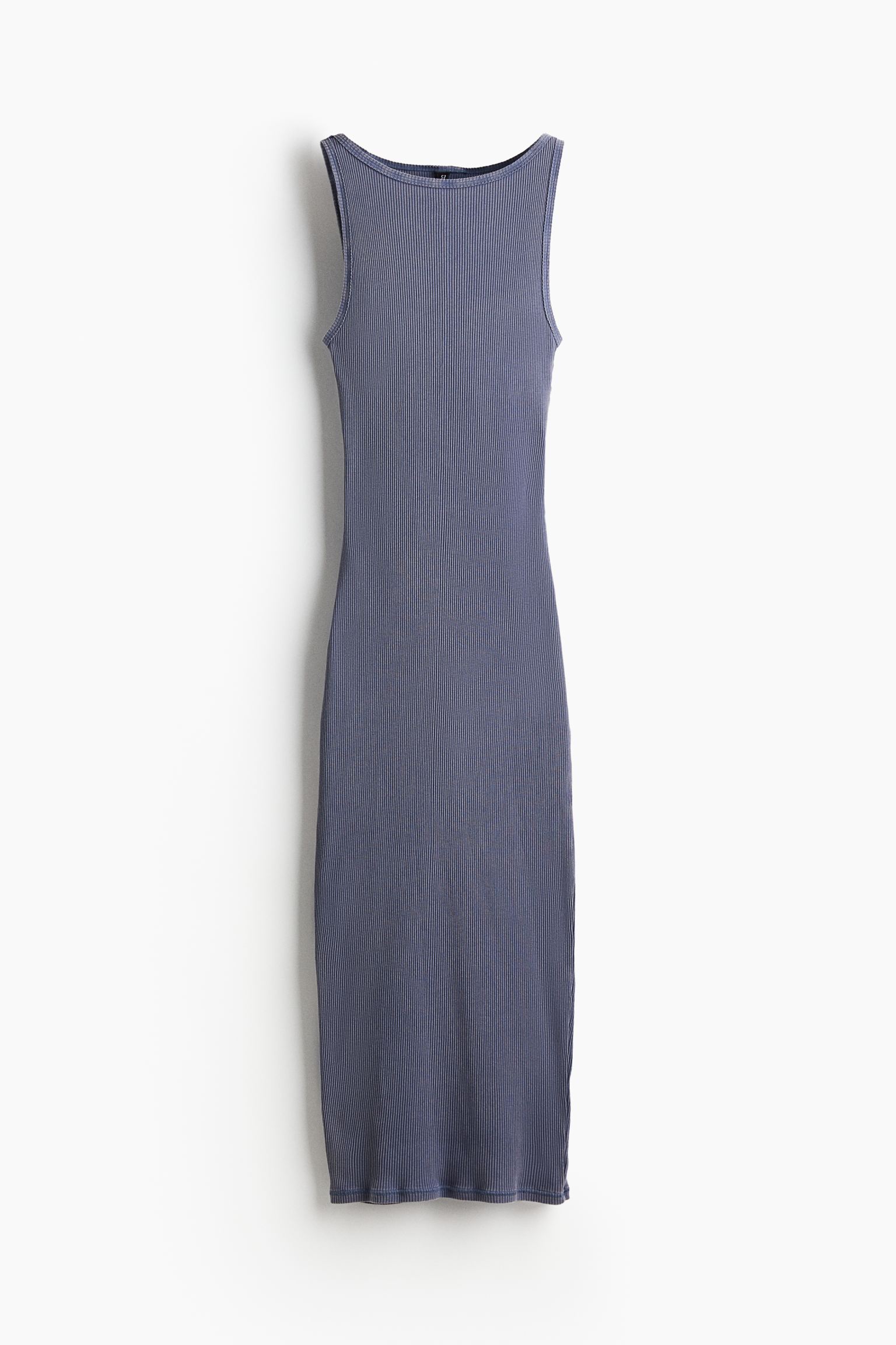 

Облегающее платье в рубчик