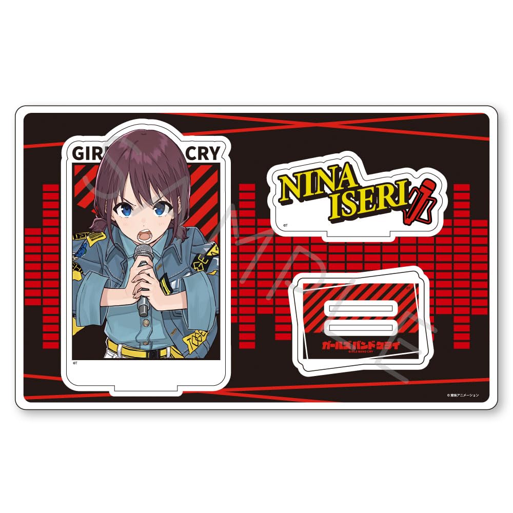 

TV Anime Girls Band Cry [Iseki Nina] Big Acrylic Stand A