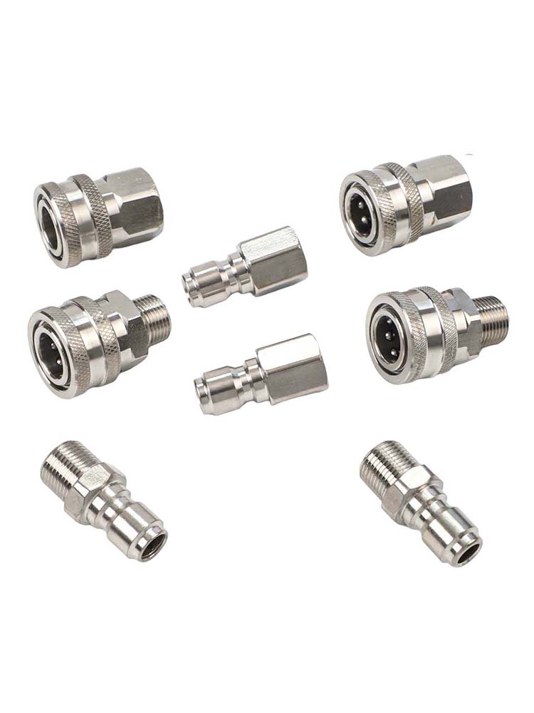 Stainless Steel Connectors Pressure Washer Adapter As Shown Rust Resistant Material Suitable For Hot Cold Water