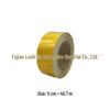 Reflective Yellow Warning Tape - Waterproof 5S Safety Sticker for Workshop