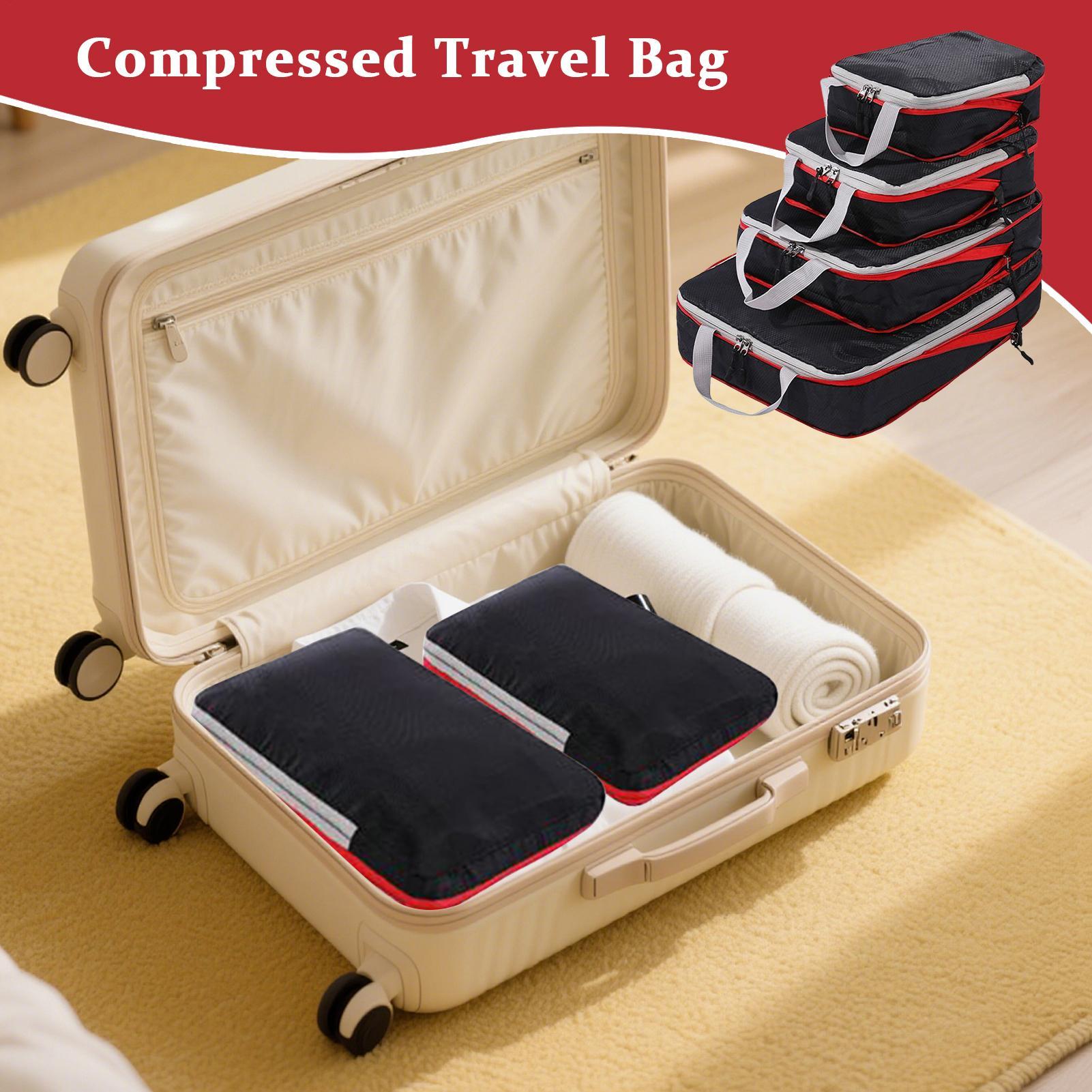 

Compression Packing Cubes Compression Bags For Travel Luggage Bags Organizer For Cruise Vacation Moving House Dorm Camping CHINA