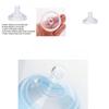 Transparent Silicone Wide Neck Nipple Fits Real Feel Bottles