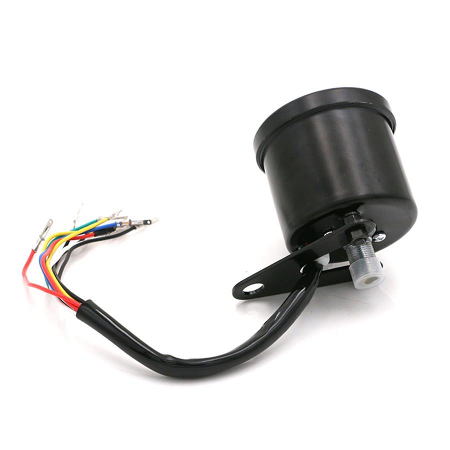 12V Motorcycle ATV LED Backlight Dual Odometer KMH Speedometer Gauge Waterproof