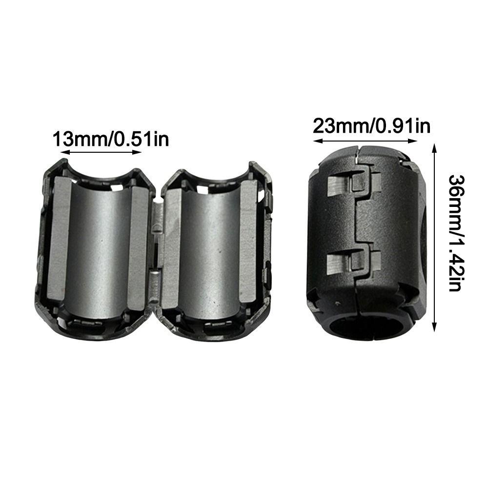 10pcs Inner Diameter 3.5/5/7/9/13/15mm Degaussing Filter UI850 Buckle Filter  Degaussing Application