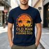 I Thought I Retired But Now I Just Work For My Wife TShirt Cute Fishing Print Tee Unisex Unisex Soft Cotton Crew Neck Short