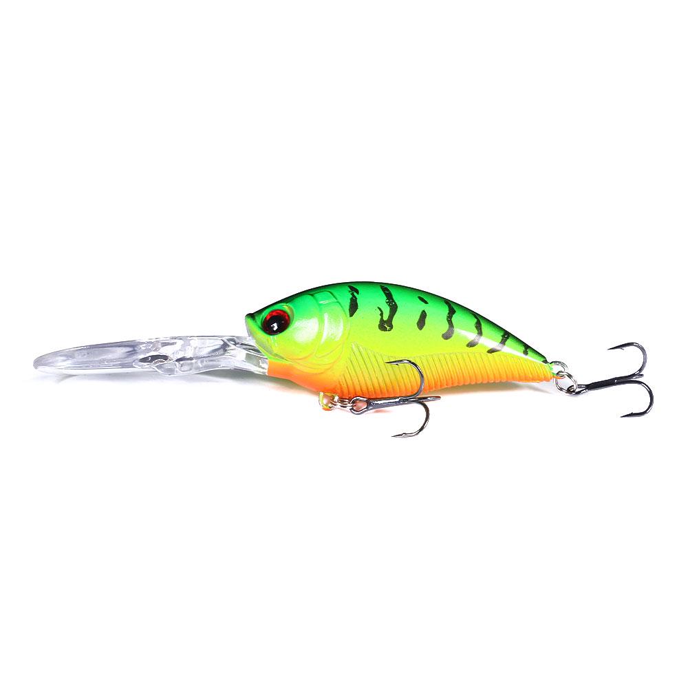 Рыболовная приманка Hengjia 1 шт. 12 см 20 г Искусственный воблер Deep Diver Crankbait с крючком
