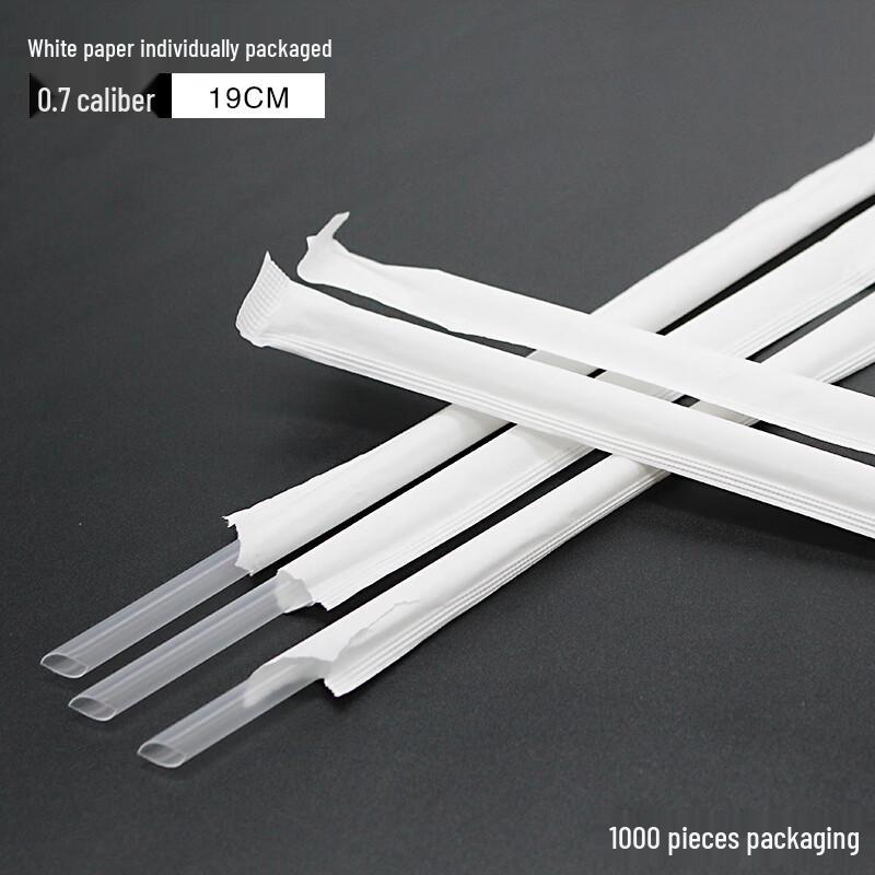 Disposable Plastic Bubble Tea Straws
